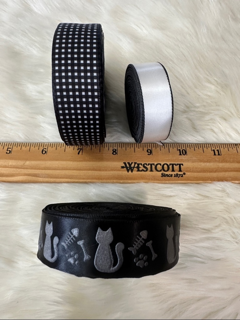 Ribbon lot - mostly black - Picture 4 of 5